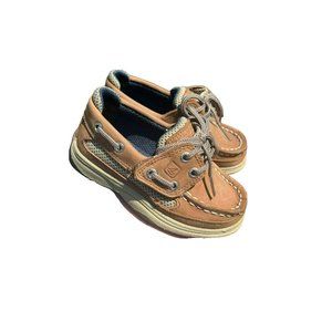 toddler boys 7m Sperry top slider boat shoes